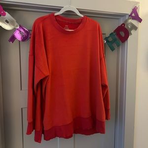 Aerie Red Sweatshirt